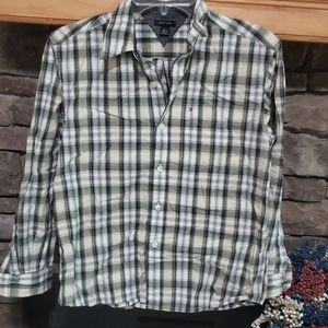 SALE⚡️TOMMY HILFIGER BUTTON UP SZ L 14